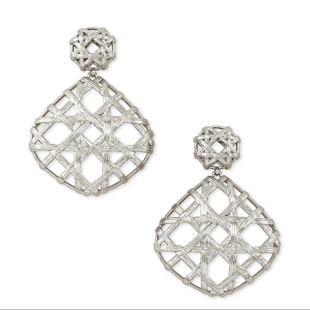 Kendra Scott Natalie statement earrings- brand new never worn